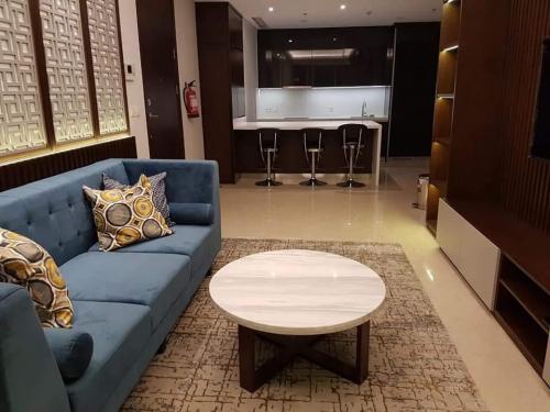 Cozy 1BR Apt with Very Nice City View At Pondok Indah Residences